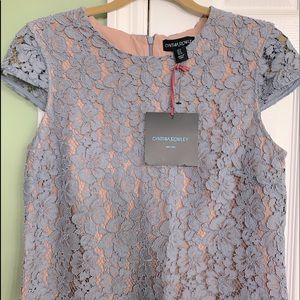 Cynthia Rowley Blue Lace shirt- NWT!